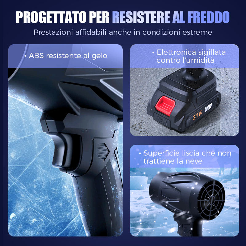 🌪️ Tempo limitato a metà prezzo - Ventilatore portatile Turbo Blower