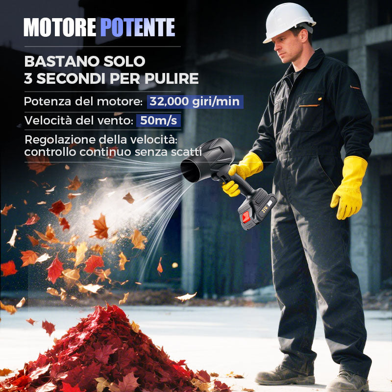 🌪️ Tempo limitato a metà prezzo - Ventilatore portatile Turbo Blower