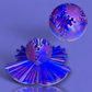 3D-Geprinte versnellingsbal - De Steampunk Wervelende Wonder Fidget