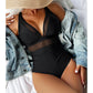🌷 Incontra l'Estate - Sconto del 50% 🏝️ Costume da bagno con rete a controllo addominale 👙