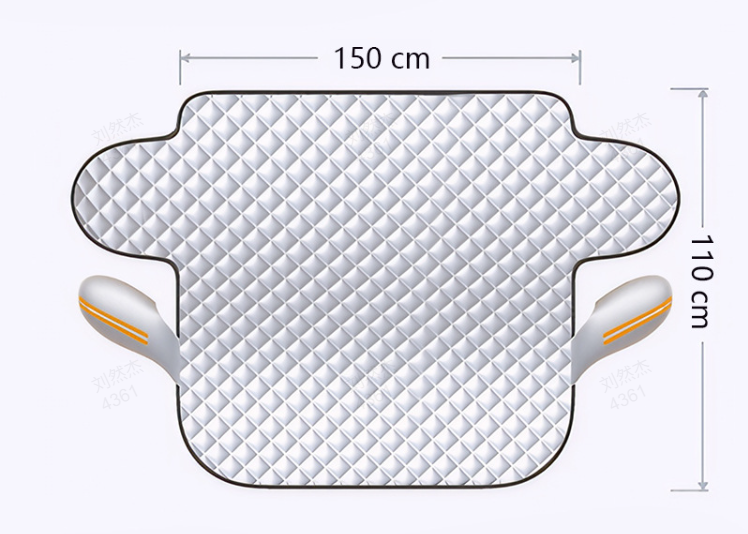 🚗 50% dto. Funda magnética para parabrisas – reduce la acumulación de escarcha y hielo, fijación magnética y plegable con bolsa. ¡Disponible en 2 tamaños, plateada! ✨❄️