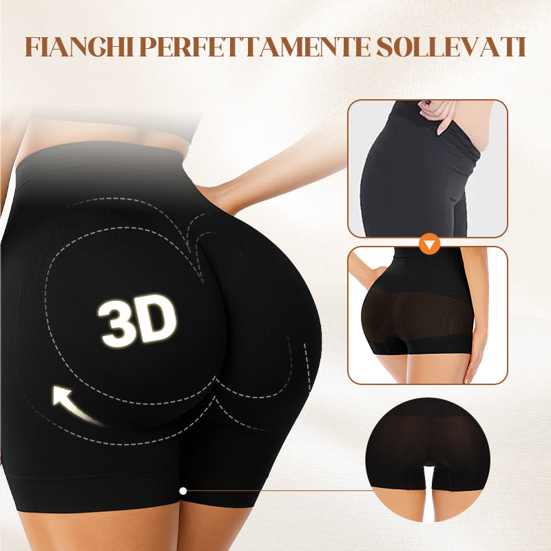 🔥Intimo da donna a vita alta in seta ghiacciata contenitiva e contenitiva per fianchi