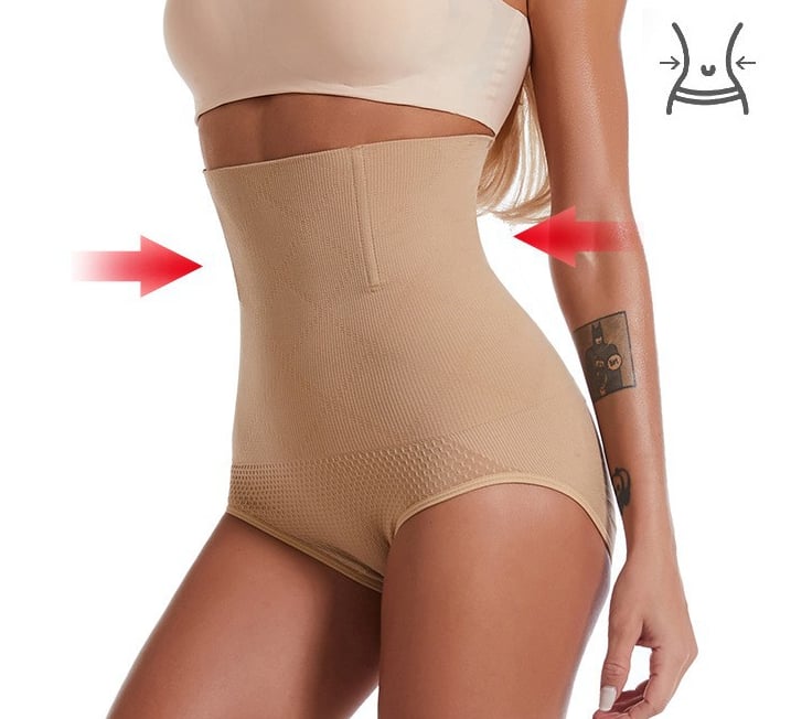 Slip Modellante a Vita Alta con Controllo Addominale