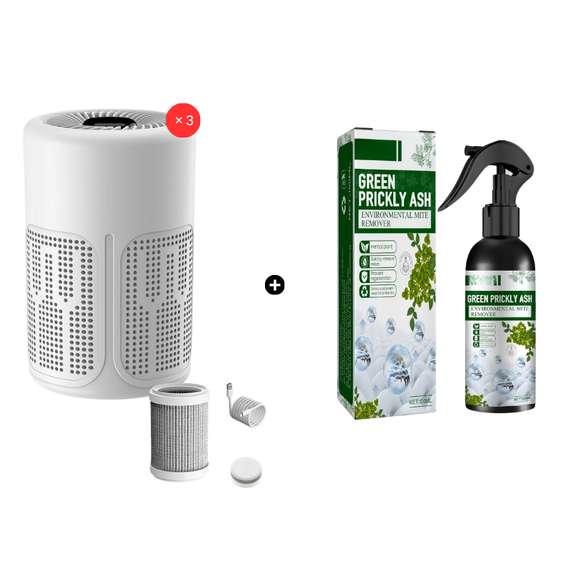 🌬️ 50 % DE RÉDUCTION! 🏠 Purificateur d'air pour la maison – Filtration multicouche, grande surface de couverture et fonctionnement ultra-silencieux ✨