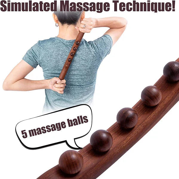 🔥DERNIER JOUR PROMOTION - 50% DE RÉDUCTION🔥Bâton de massage lymphatique en bois