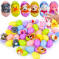 🔥VENDITA CALDA SCONTO DEL 50% - 12/24/36 pezzi di uova di Pasqua preriempite, piene di giocattoli di peluche