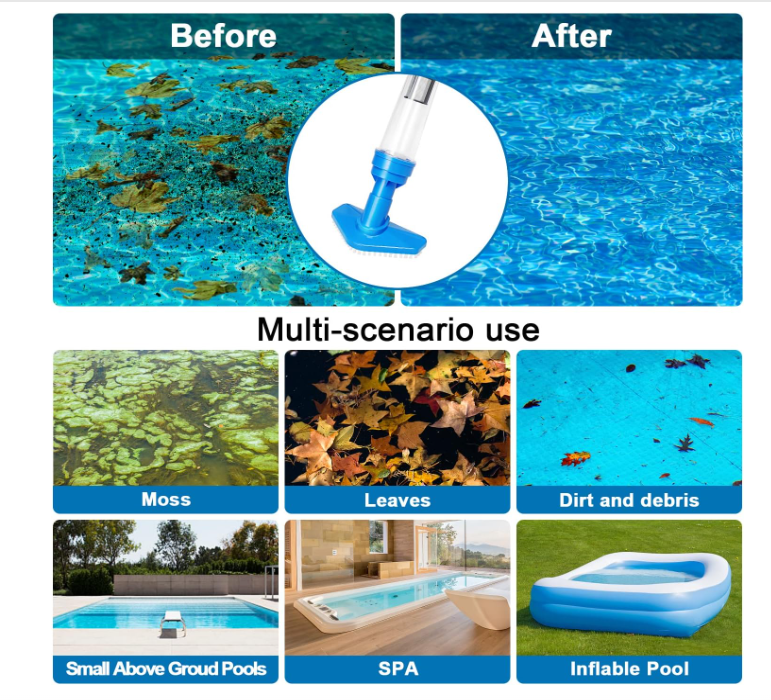🌊Aspirapolvere portatile senza fili 3 in 1 per piscine