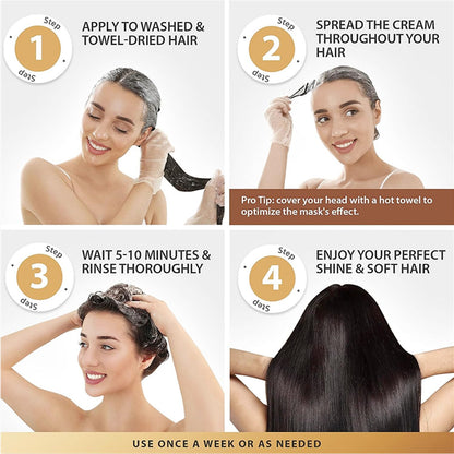 💥Crema reparadora del cabello