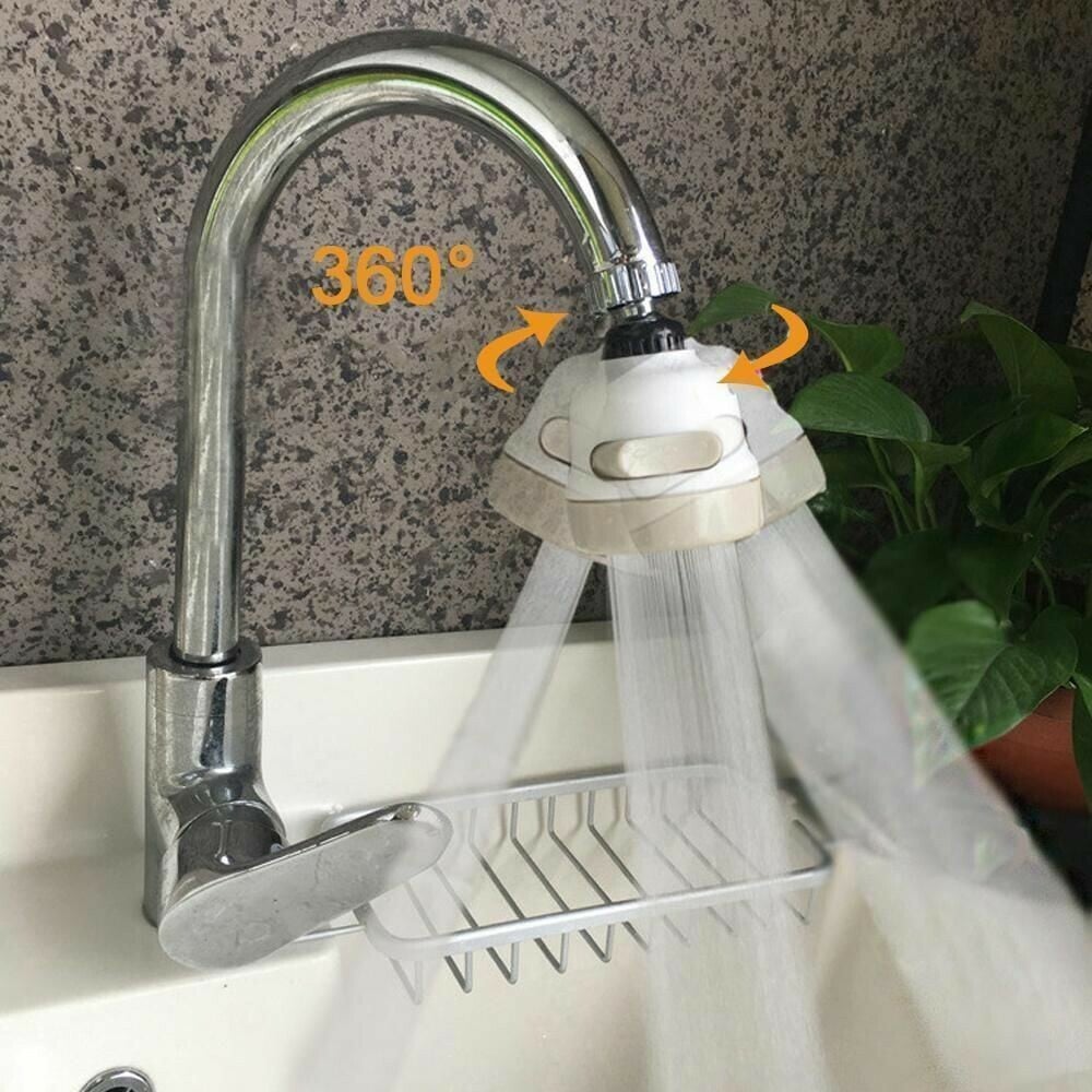 Aeratore girevole a 360° per rubinetti, ABS o metallo