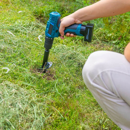 Punta da trapano a spirale per un facile giardinaggio