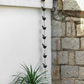 Catena Decorativa per Pioggia con Design di Vasca per Uccelli