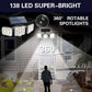 Lampada da parete solare a LED tripla: acquistane due con spedizione gratuita