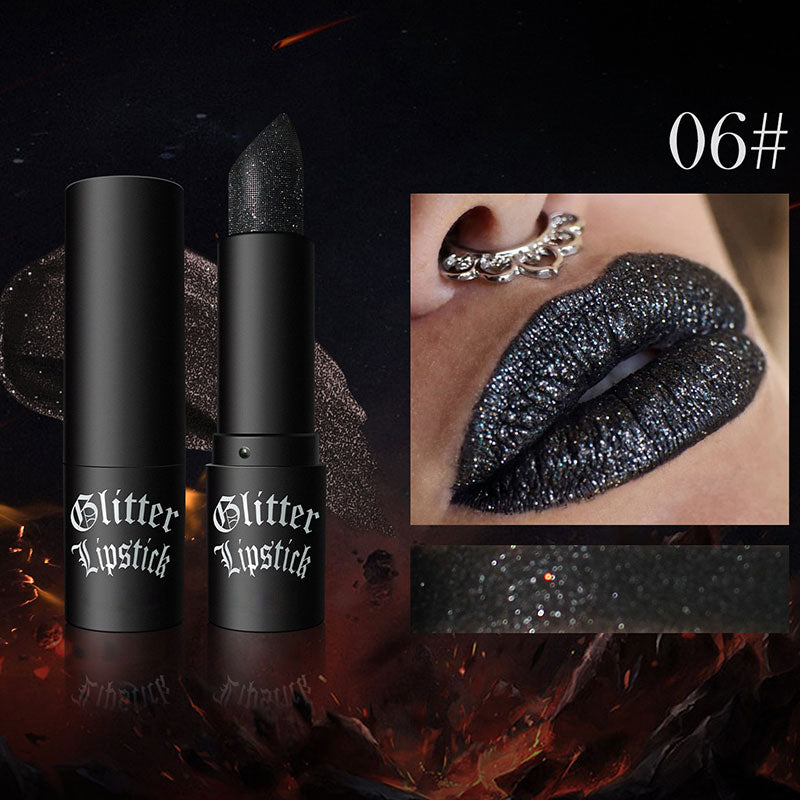 🔥VENDITA CALDA 49% DI SCONTO🔥Rossetto permanente opaco con glitter fini