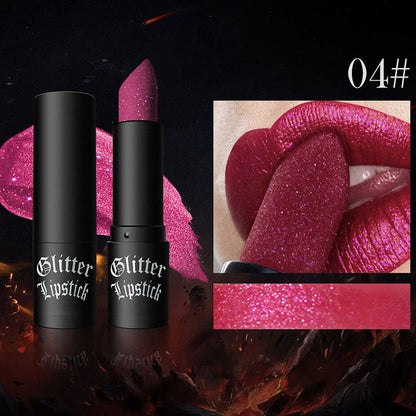 🔥VENDITA CALDA 49% DI SCONTO🔥Rossetto permanente opaco con glitter fini