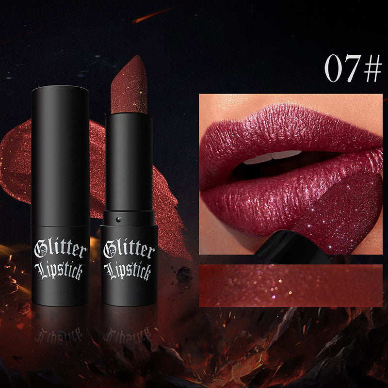 🔥VENDITA CALDA 49% DI SCONTO🔥Rossetto permanente opaco con glitter fini