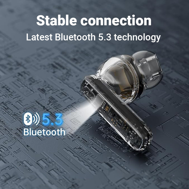 Cuffie Bluetooth con schermo touch intelligente