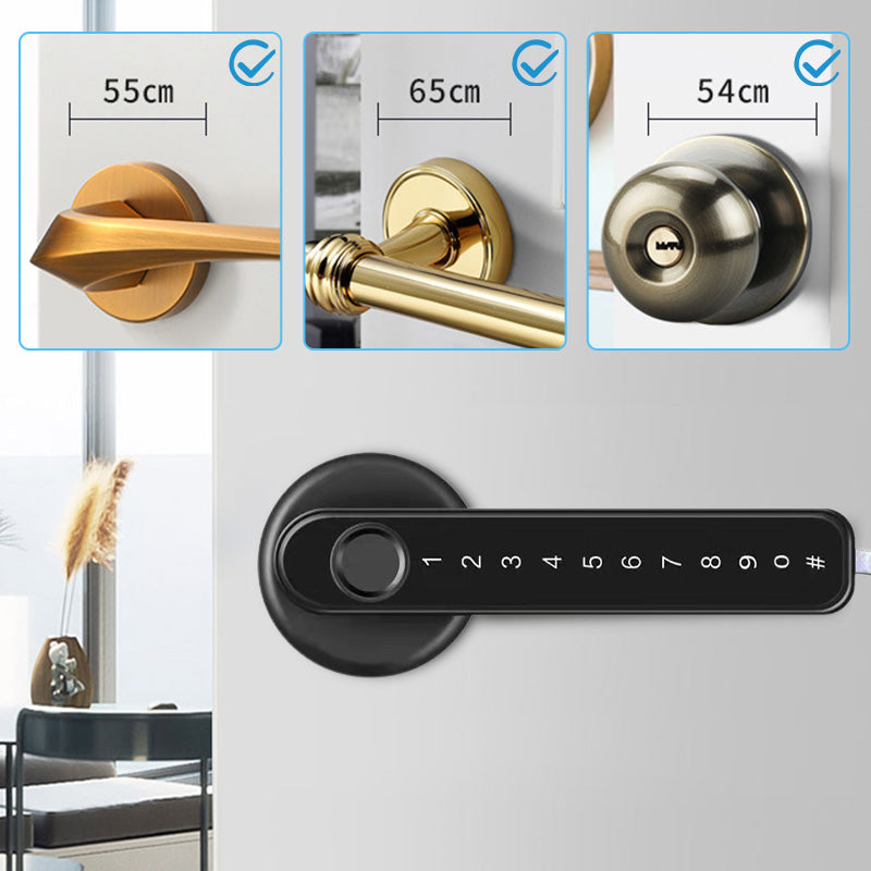 ✅Spedizione gratuita✈Impronta digitale Smart Door Lock Handle con controllo Bluetooth APP