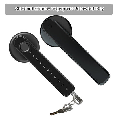 ✅Spedizione gratuita✈Impronta digitale Smart Door Lock Handle con controllo Bluetooth APP