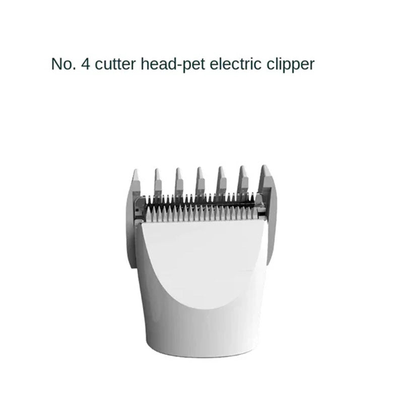 4-in-1 Elettrico Clippers Animale Domestico Rasoio con 4 lame intercambiabili