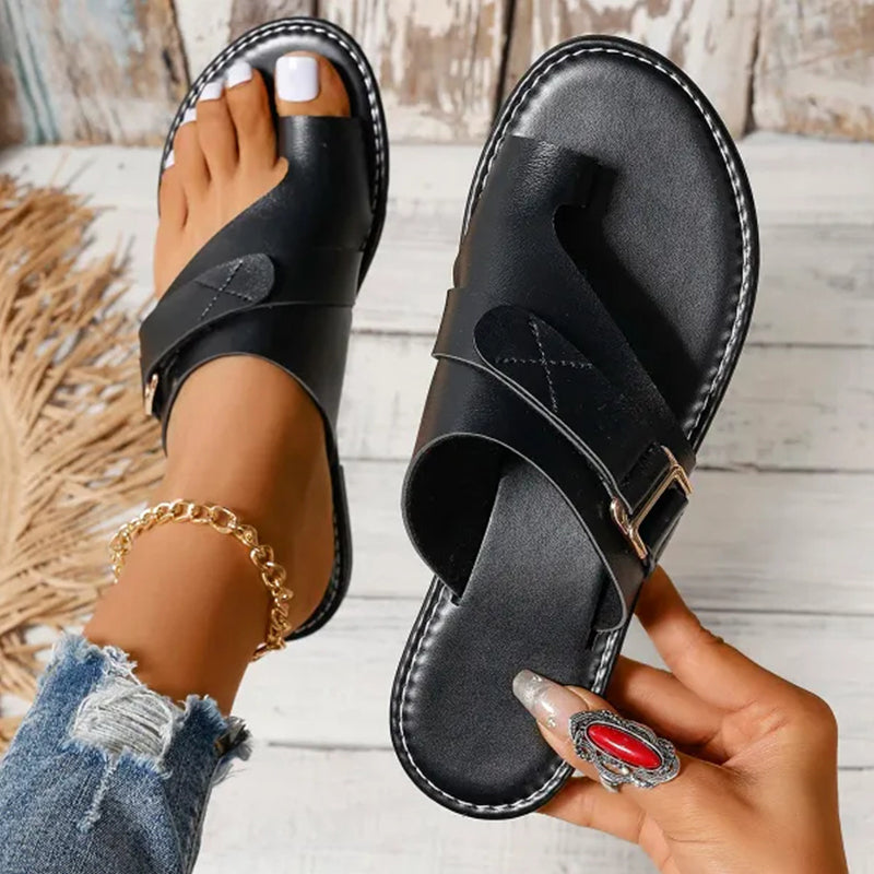 🎁2024 New Products🎁Lightweight Casual Fashion Split Toes Style Flat Sandals