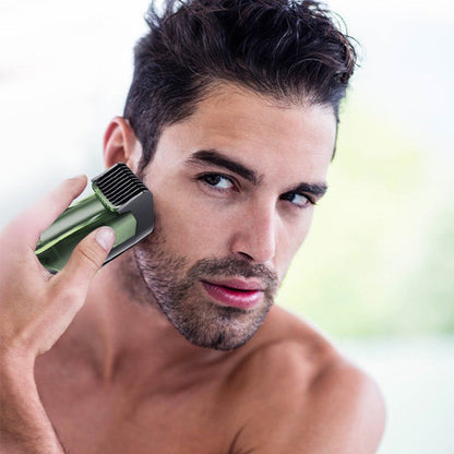 Trimmer per Barba Aspirante Impermeabile