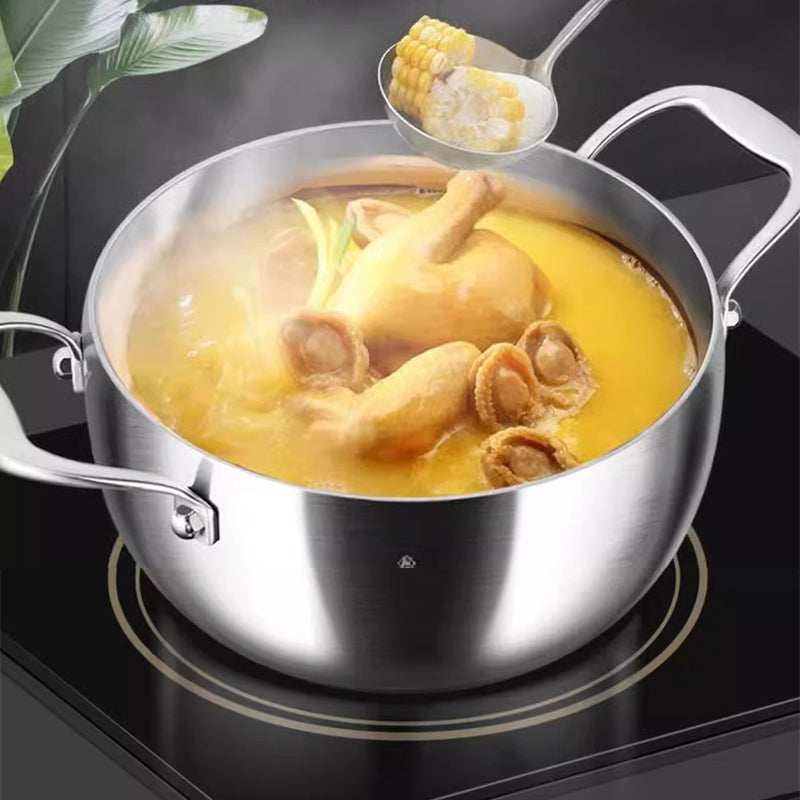 🔥HOT SALE 48% OFF🔥 Stainless Steel Stock Pot With Lid