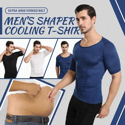 🔥Hot Sale🔥Men's Shaper Cooling T-shirt