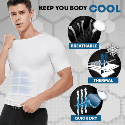 🔥Hot Sale🔥Men's Shaper Cooling T-shirt