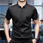 Camicia da lavoro a maniche corte lucida e traspirante da uomo
