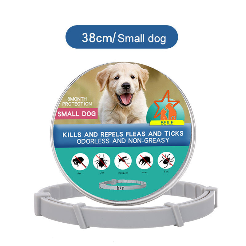 Washable Adjustable Flea & Tick Prevention Collar for Pets