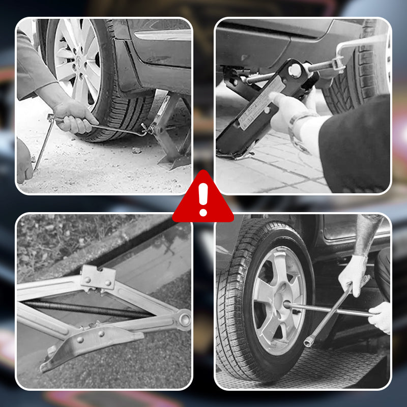 Strumenti essenziali per la riparazione dell'auto - 12V Cric idraulico elettrico per auto
