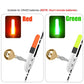 Canna da pesca con luce a LED e campanello buzzer