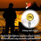Canna da pesca con luce a LED e campanello buzzer