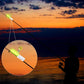 Canna da pesca con luce a LED e campanello buzzer
