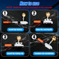Canna da pesca con luce a LED e campanello buzzer