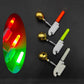 Canna da pesca con luce a LED e campanello buzzer