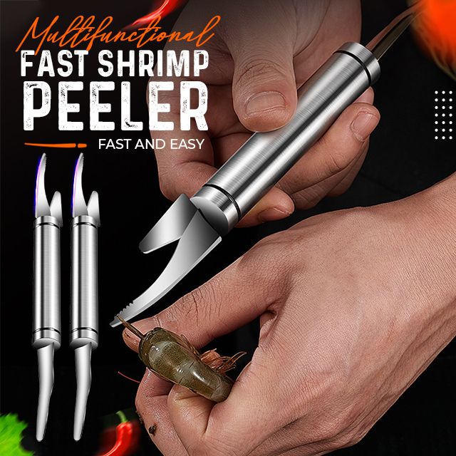 🔥Caldo Compra 2 prendi 1 gratis🔥 5 in 1 coltello multifunzionale per gamberi a forma di bocca di pesce