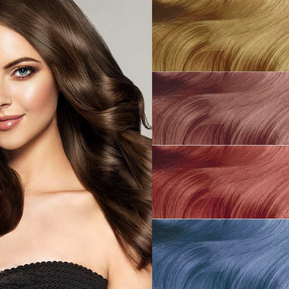 11 colori🌈- Cera istantanea usa e getta per la tintura dei capelli