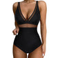🌷 Incontra l'Estate - Sconto del 50% 🏝️ Costume da bagno con rete a controllo addominale 👙