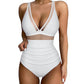 🌷 Incontra l'Estate - Sconto del 50% 🏝️ Costume da bagno con rete a controllo addominale 👙