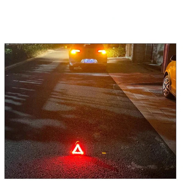 🔥L’ultimo giorno vendita al 50%✨Luce di avvertimento stradale del triangolo di emergenza solare 3-IN-1