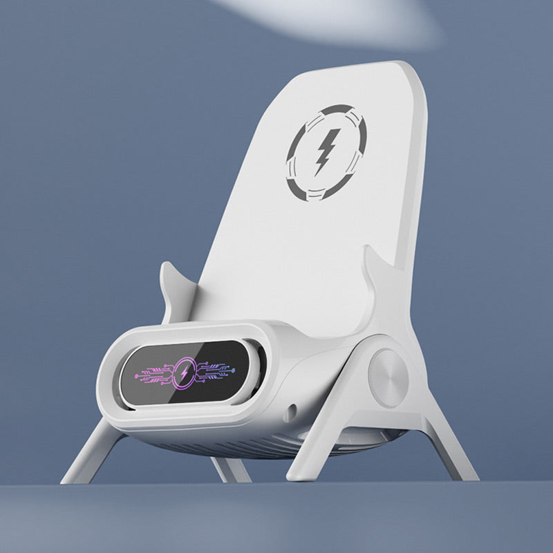 📱 SCONTO DEL 50%! ✨ Supporto per telefono con caricatore rapido wireless - Regolazione universale e rotazione a 360°, ideale per viaggi o ufficio 🚗📦