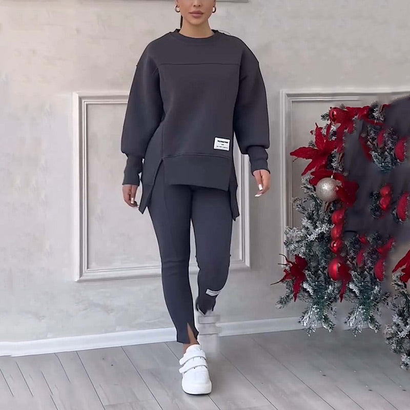 🎁🎁Set di leggings da donna in felpa casual🎁🎁