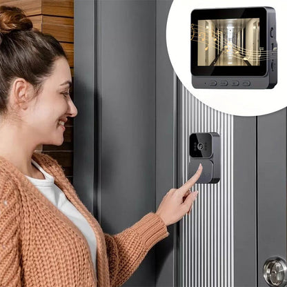 📢📢Système de Sonnette Vidéo HD – Sécurité Domestique 24h/24 avec Vision Nocturne & Interphone🏠👁️
