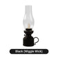 Lampada a Cherosene Vintage LED con Candela Elettronica Oscillante