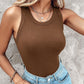 Canotta a Coste da Donna con Reggiseno Incorporato