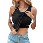 Canotta a Coste da Donna con Reggiseno Incorporato