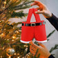 Set di 2 Sacchetti Regalo di Natale per Caramelle/Vino