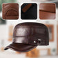 Cappellino da Baseball Caldo con Tetto Piatto in Pelle PU