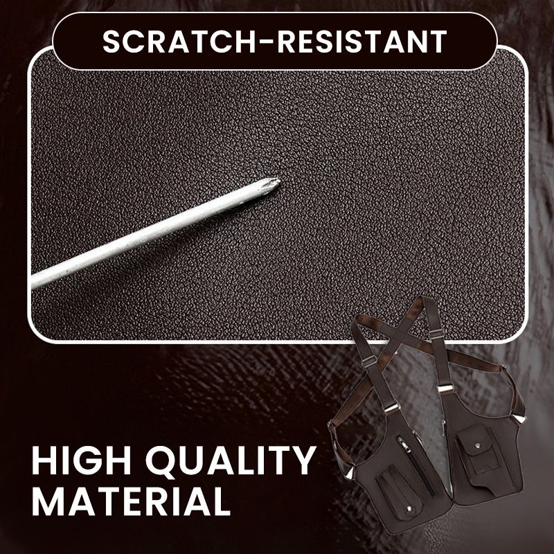 🔥 Bolso táctico antirrobo para hombre - Correas dobles para los hombros, múltiples bolsillos y resistente al agua 🎒🛡️